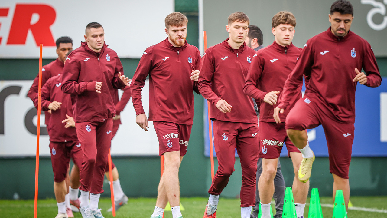 Trabzonspor, dar alanda oyun ve taktik çalıştı