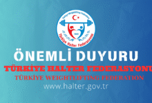 2025 Yılı Halter Hakem Kursu ve Başvuru Bilgileri