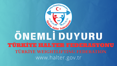 2025 Yılı Halter Hakem Kursu ve Başvuru Bilgileri