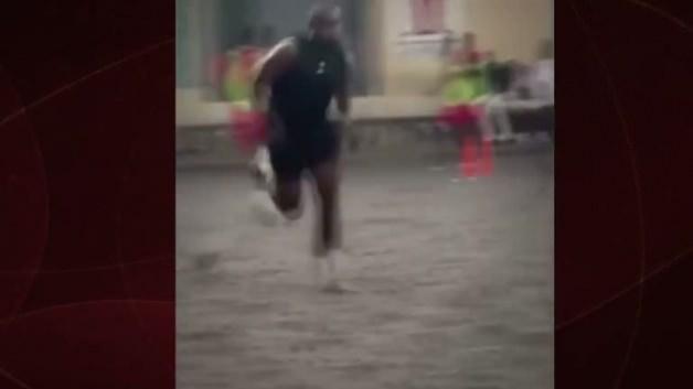 1. Lig’in gol makinesi toprak sahada görünütlendi