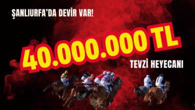 Şanlıurfa Hipodromu’nda Altılı Ganyan İkramiyesi 40 Milyon