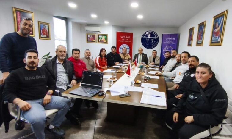 Türkiye Halter Federasyonu Teknik Kurulu Ankara’da Toplandı