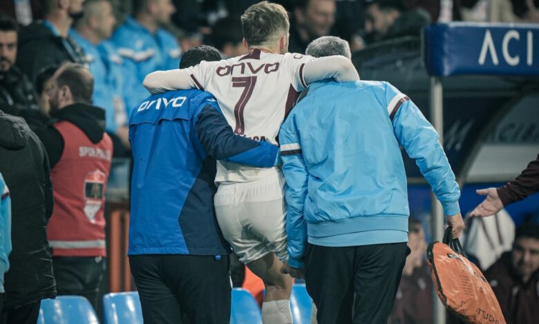 Edin Visca Sakatlandı, Ebosele’ye Kırmızı Kart Çıktı