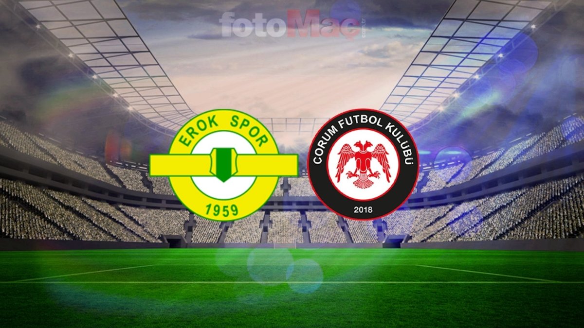 Esenler Erokspor-Çorum FK maçı şifresiz izle | Esenler Erokspor-Arca Çorum FK maçı ne zaman, saat kaçta ve hangi kanalda?