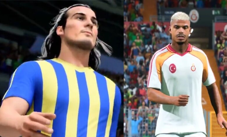 Fenerbahçe ve Galatasaray Retro Formaları FC25’te