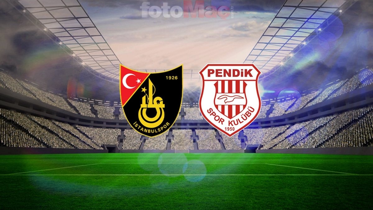 İstanbulspor-Atko Grup Pendikspor maçı ne zaman, saat kaçta ve hangi kanalda? | CANLI İZLE