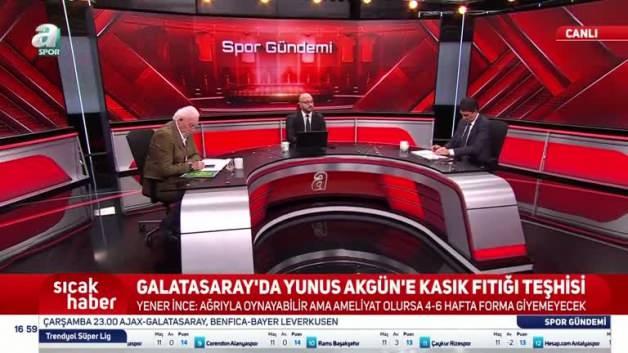 Galatasaray’da Yunus Akgün, sezonun ilk yarısını kapattı