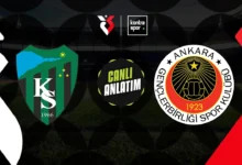 Kocaelispor – Gençlerbirliği Maçı Trendyol Süper Lig’de