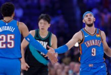 Oklahoma City Thunder, Blazers’ı yenerek serisini 9 maça
