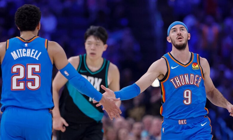 Oklahoma City Thunder, Blazers’ı yenerek serisini 9 maça