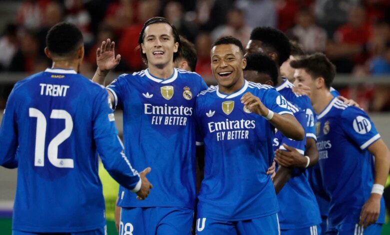 Real Madrid, Olympiakos’u Mbappe’nin Golleriyle Geçti