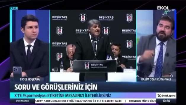 Beşiktaş, Rasim Ozan Kütahyalı’ya Hukuki Süreç Başlatıyor